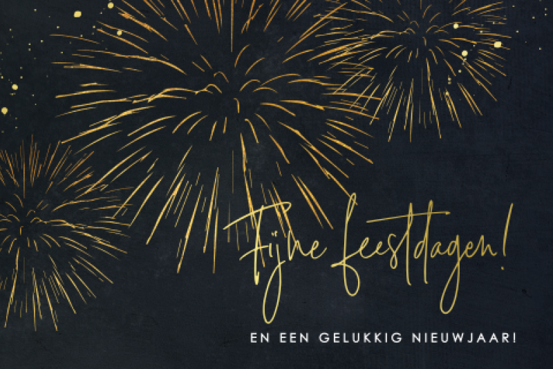 Kerstkaart zakelijk fijne feestdagen vuurwerk 480 p1